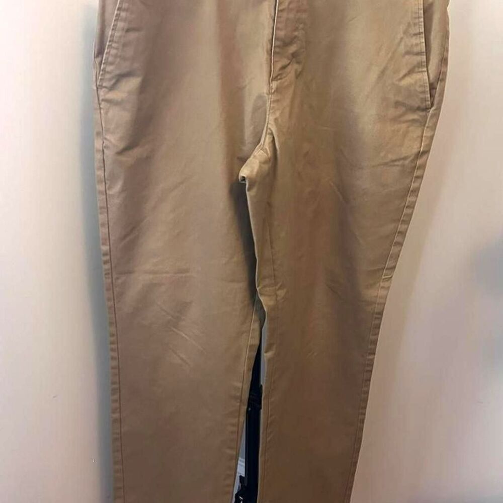 Croft-barrow Men's Khaki Dark Tan Pants